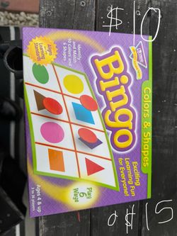 Color shape BINGO