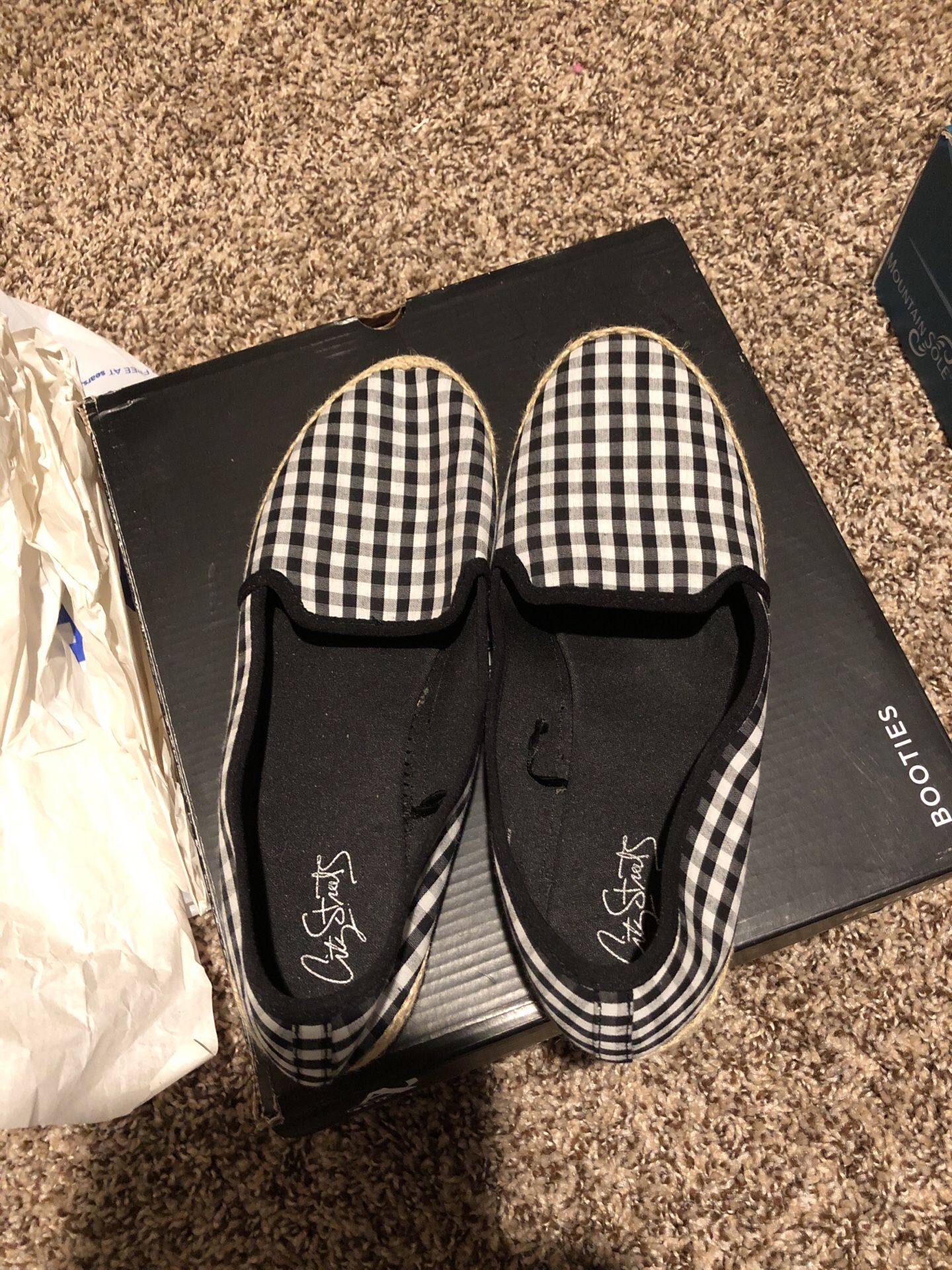 City streets shoes