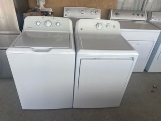 Eléctric dryer GE and washer Hotpoint 60 days of warranty free delivery and installation