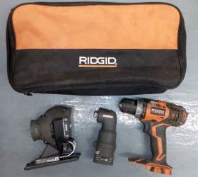Rigid Jobmax multi tool heads + Free 18v  drill