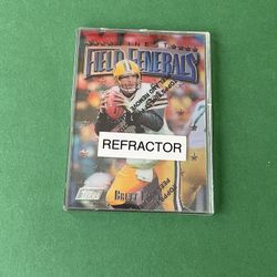 1997 Brett Favre Finest Field Generals Refractors #150
