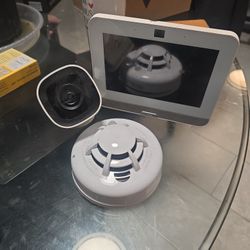ADT Camera security Smoke Detector