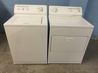 Matching Super Capacity Washer Dryer Pair