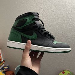 Jordan 1 High Pine Green Black 