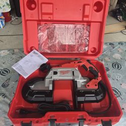 🔥$200 NO NEGOTIABLE🔥 Milwaukee 6232-20 Electric 11 Amp 5 in. X 5 in. Deep Cut Variable Speed Band