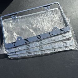 Tesla Oem License Plate Frame