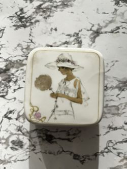 Vintage Enesco Trinket Box