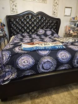 Furniture headboard, a/ bed frame, no mattress.king