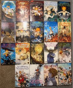 The Promised Neverland ALMOST complete manga set. 19 out of 20 volumes.