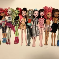 Monster High Doll Lot