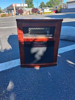 Mini electric heater inmatation gas or fake wood fireplace