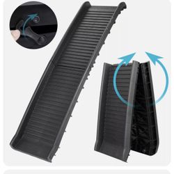 Dog Pet Ramp for Car Truck SUV Backseat Stair Steps Foldable Travel Ladder