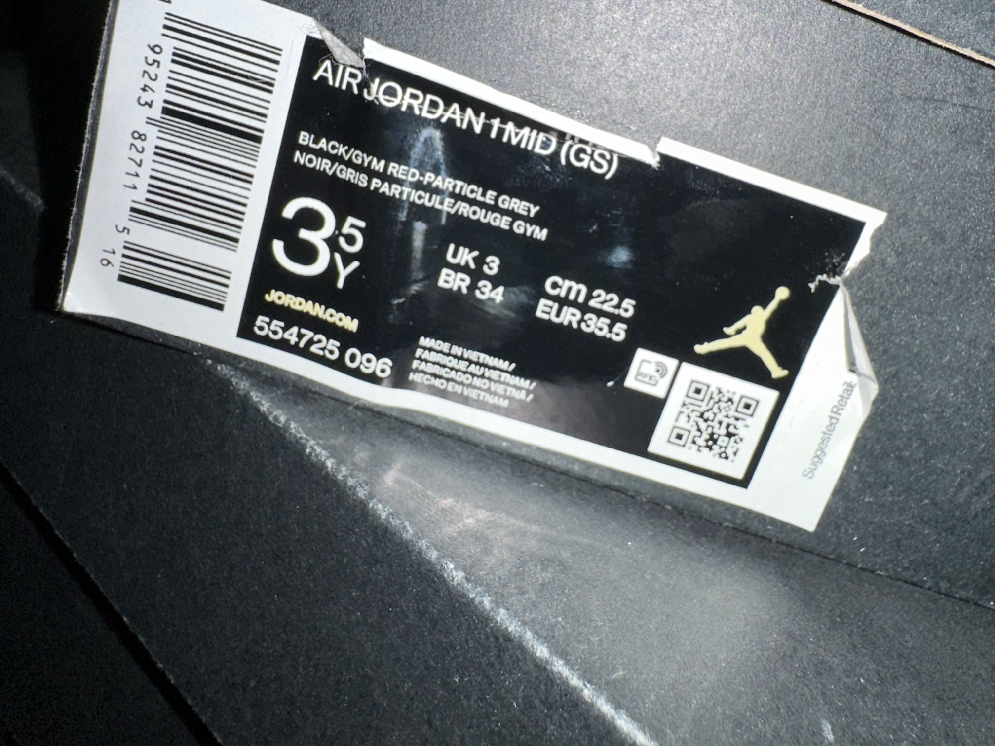 Air Jordan 1 Mid GS
