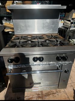 WOLF Six Burner Stove Commercial