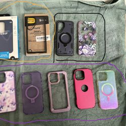 Samsung Galaxy S24 Ultra cases(circled BuS24 FE Cases,  And iPhone 16 Pro Max Cases