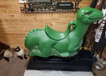 1950s ride on Dinosaur