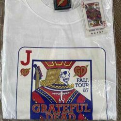 Grateful Dead Shirt Vintage Original 87' NOS 