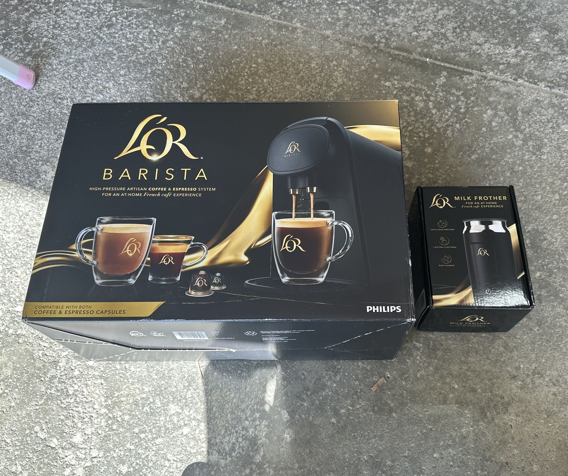 Coffee And Espresso Machine Plus Milk Frother