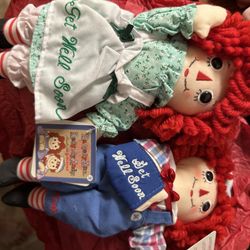 Raggedy Ann And Andy Get Well Dolls