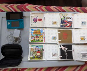 Nintendo 3DS, Case & Games
