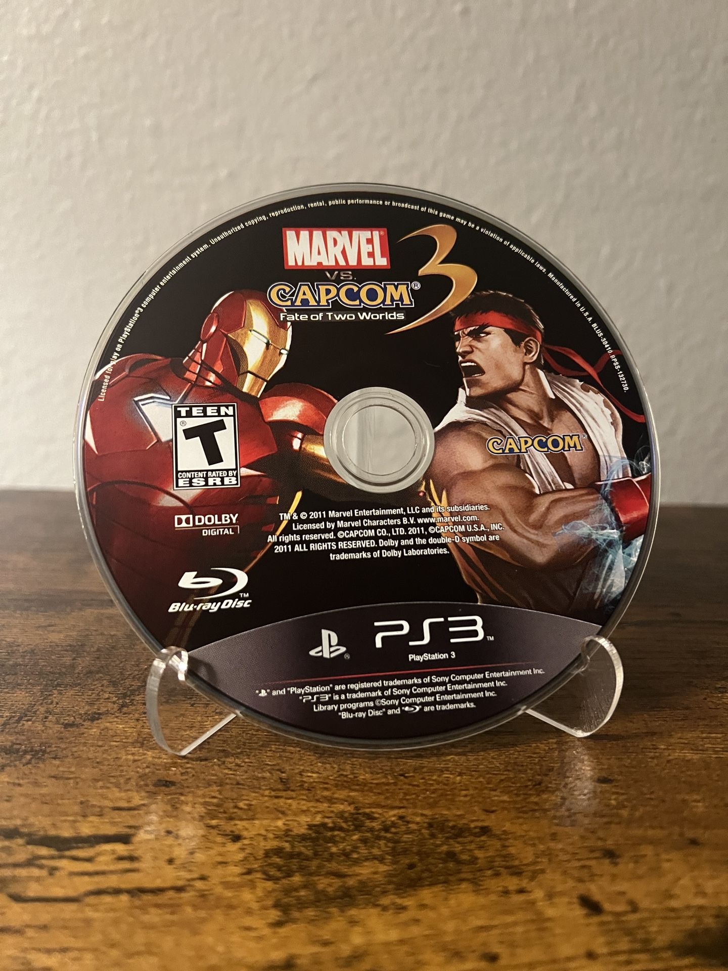 Marvel vs Capcom 3 PS3