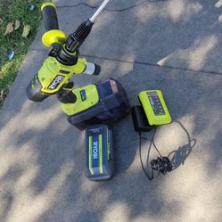 Rioby. Power Washer. Batería Y Cargador