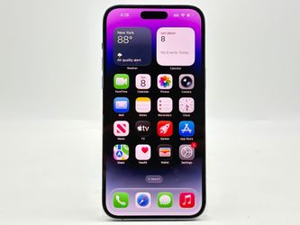 Apple iPhone 14 Pro Max 128GB Deep Purple AT&T 88% BH