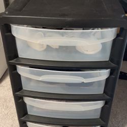 2 Sterilite  plastic storage Drawers 