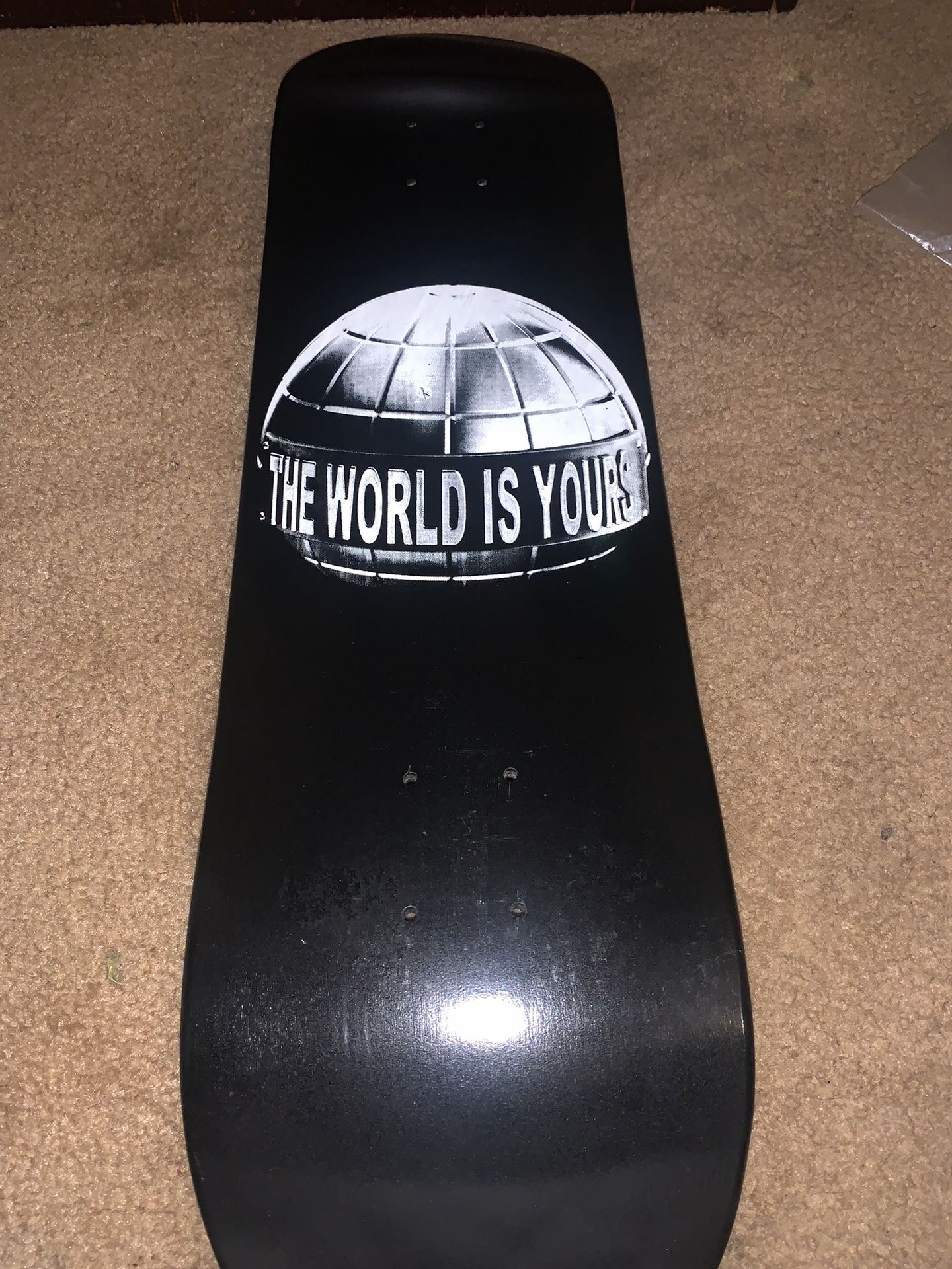 The World Is Yours Pro Skateboard Deck