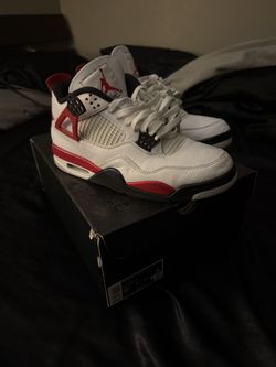 Red Cement Jordan Fours