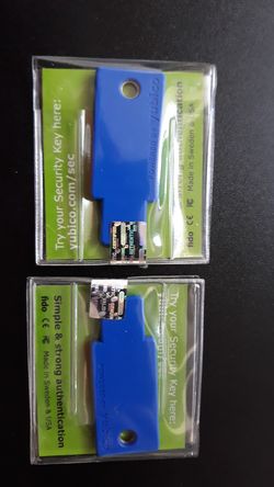 Yubico security key FIDO U2F