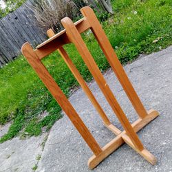 Sturdy Wood Plant Stand - Solid wood!
