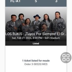 Los Bukis Boletos