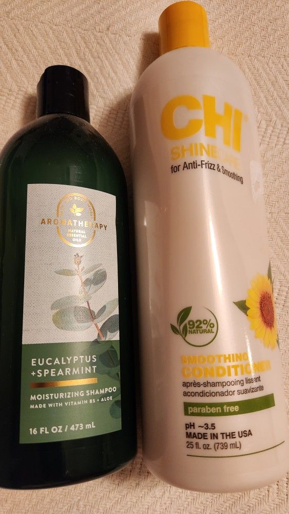New Shampoo And Conditioner