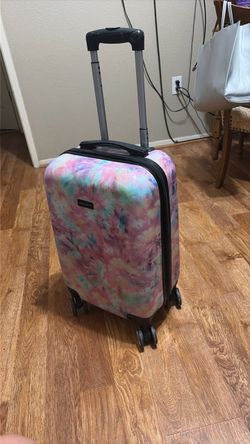 Tie-Dye Hard Shell Carry-On Spinner Luggage