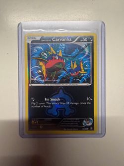 Team Aqua's Carvanha #20 Reverse Holo Pokemon Double Crisis ›
