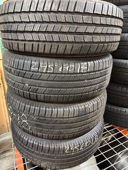 245/60/18 (3) Michelin Defender 2 Tires (1) Michelin Defender LTX M/S $125 Each