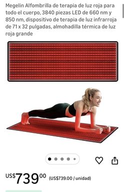 Megelin Red Infrared Light Therapy Pad 