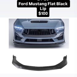 24-26 Ford Mustang Flat Black Lip $100