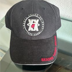 Miami Heat 20 year anniversary cap new never worn