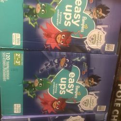 PAMPERS 2-3T 120 COUNT (BRAND NEW BOX)  $20