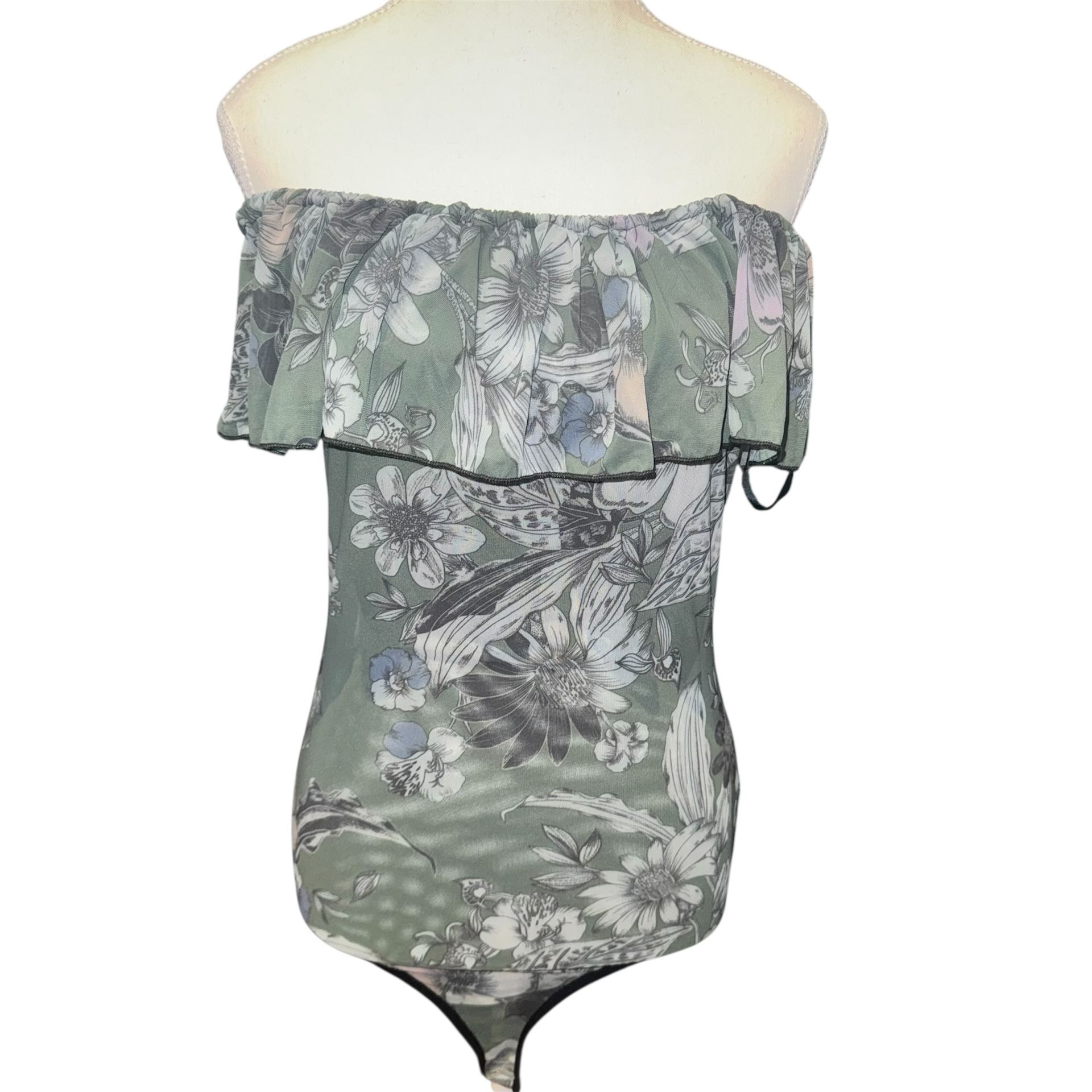 Bebe Floral Bodysuit