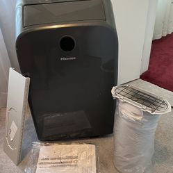 Hisense Portable Air Conditioner, 8500 BTU , Clean With New Parts