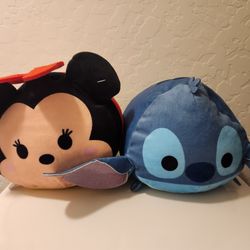 7" Tsum Tsum Minnie & Stitch Plush