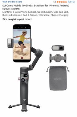 DJI Osmo Mobile 7P Gimbal Stabilizer for iPhone & Android, Native Tracking