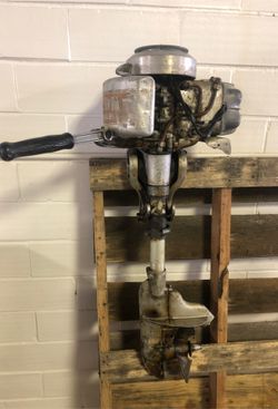 1938 Johnson 4.6 hp outboard motor