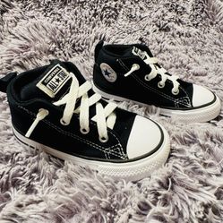 Converse Kids Black and White Sneakers