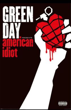 Green Day American Idiot Wall Poster 24"x36"