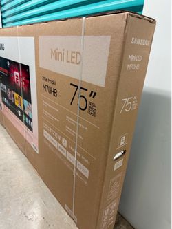 SAMSUNG 75” MINI LED QLED SMART TV BRAND NEW IN BOX SEALED 2026 MODEL! PRICE IS FIRM!