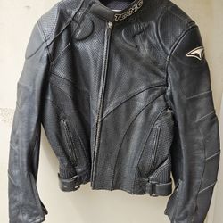 Teknic Leather Motor Cycle Jacket, Boots, Pants And Coms